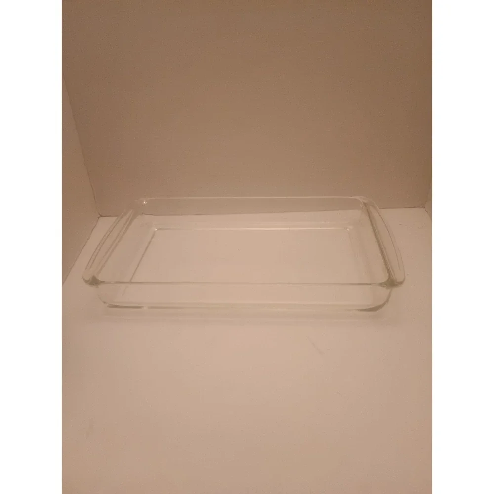 Vintage Pyrex 233 3 Qt Clear Glass 13X9X2 Casserole Dish Lower Case Bakeware
